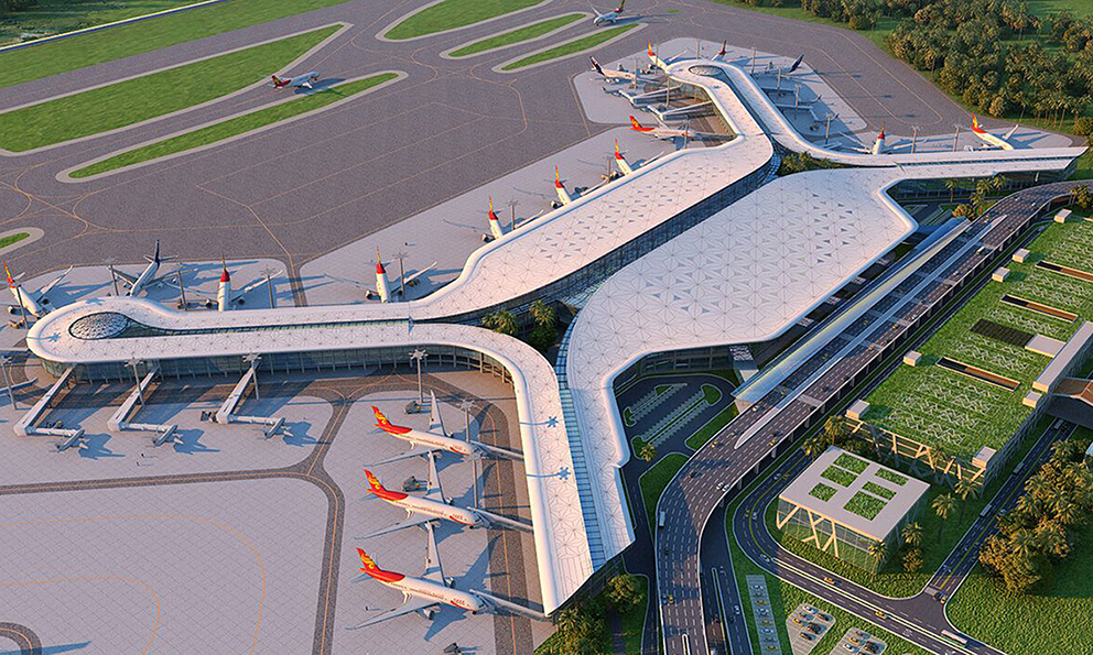 海南美兰机场二期航站楼扩建工项目