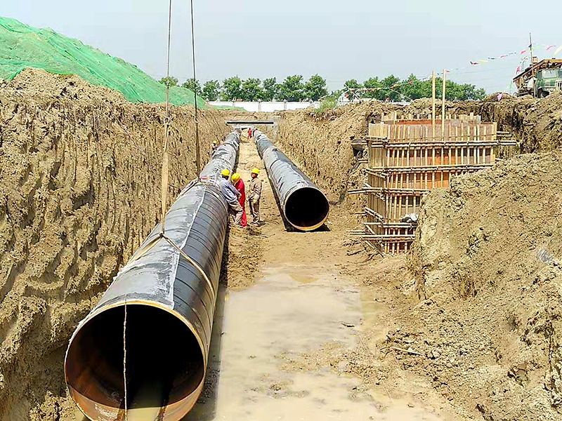 河南能源化工永城園區地下管網工程