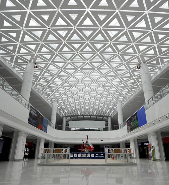 武汉天河机场交通中心装饰装修工程施工