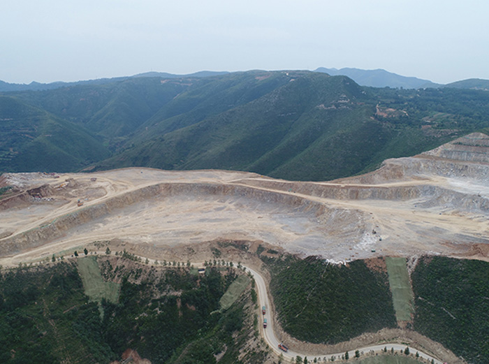 陕煤生态水泥有限公司矿石开采总承包工程